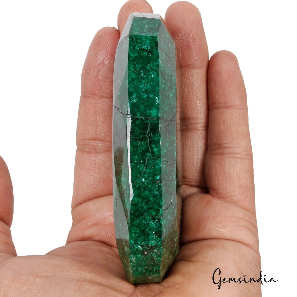 Certified 1300 Cts Natural Brazilian Bottle Green Emerald Oval Huge Loose Gems