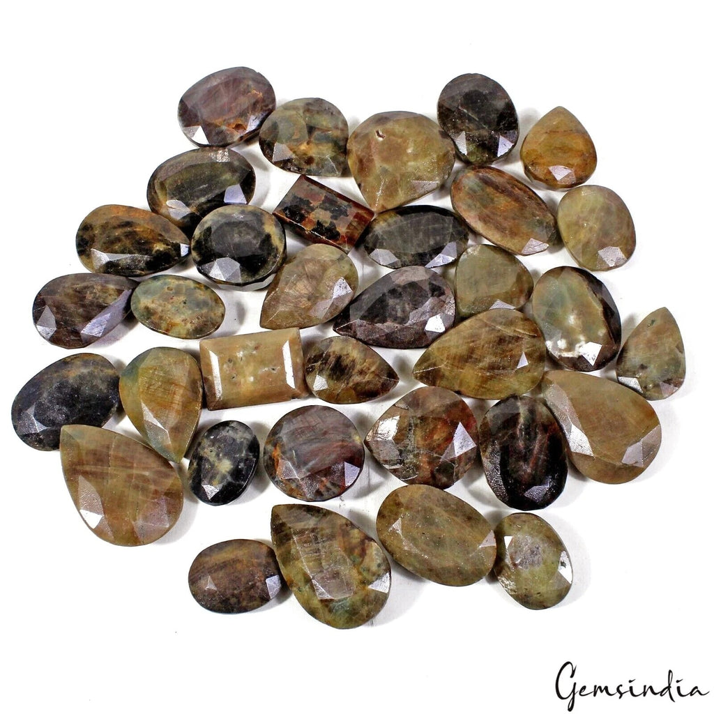 Sapphire Lot, Loose Gemstone, Untreated, Brown — 34 Pieces, 28mm to 49mm, 5000 Ct (1 Kg), Madagascar