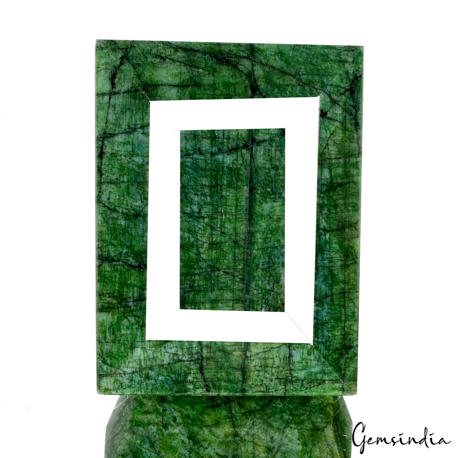 3040 Cts Natural Green Emerald Huge Rectangular Cut Loose Earth mined Gemstone