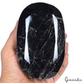1.5 Kilo Natural Rare Black Tourmaline Oval Cut Large Gemstone 5x3.2x2.5 Inch