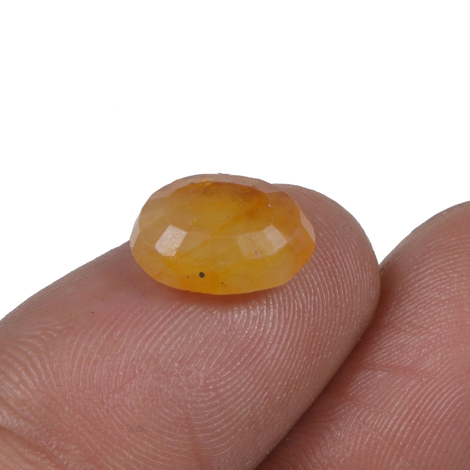 Yellow Sapphire Loose Gemstone, Untreated — 11x9x4 mm, 5.10 Ct, Sri Lanka