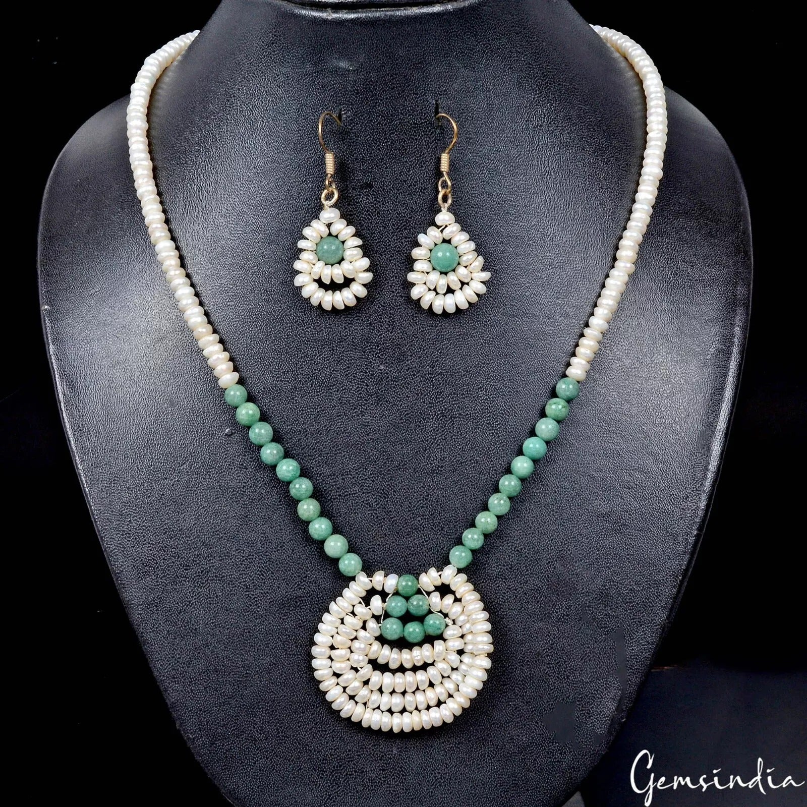 Emerald Necklace, Untreated — 20 Inch, Brazil