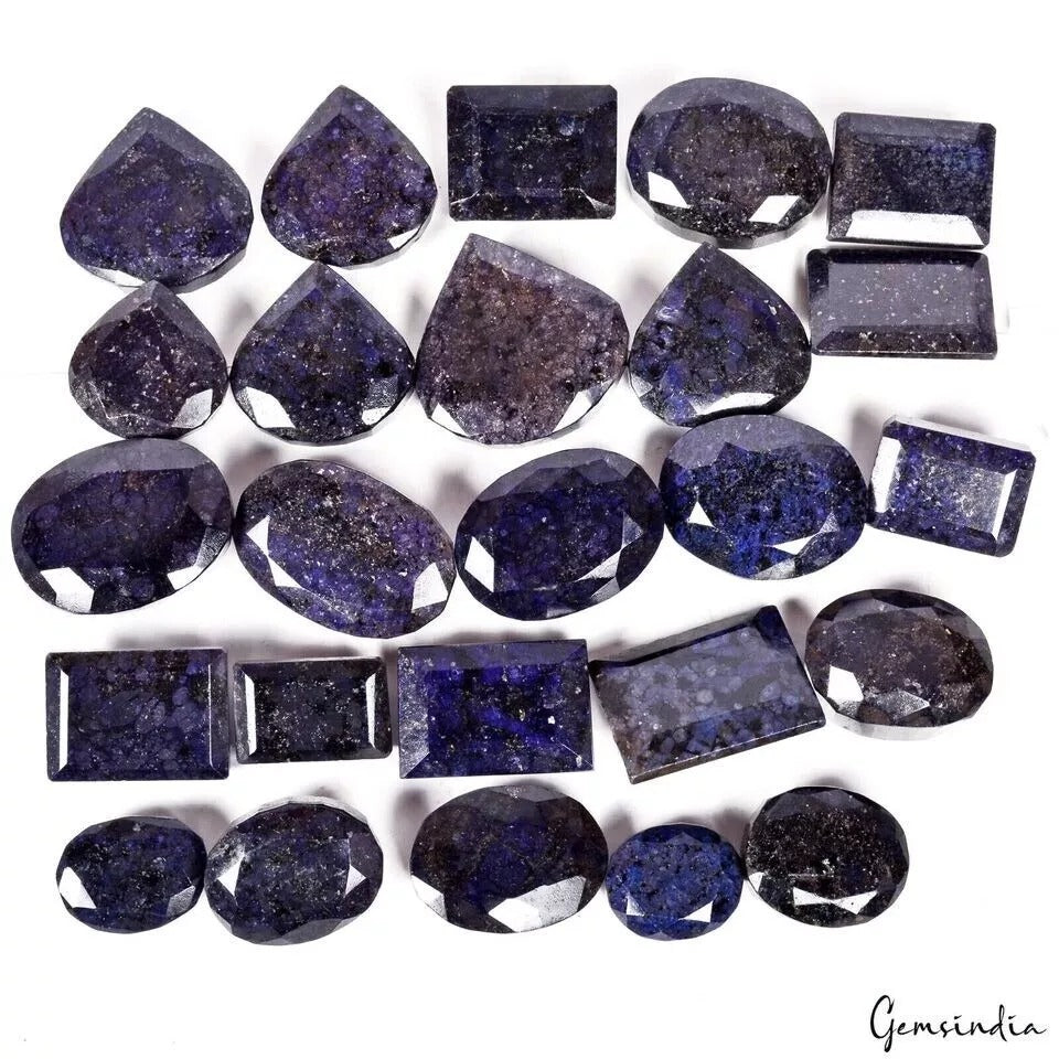 2 Kilo Natural Blue Sapphire Mix Cut Madagascar Huge Loose Gemstones 35-60mm