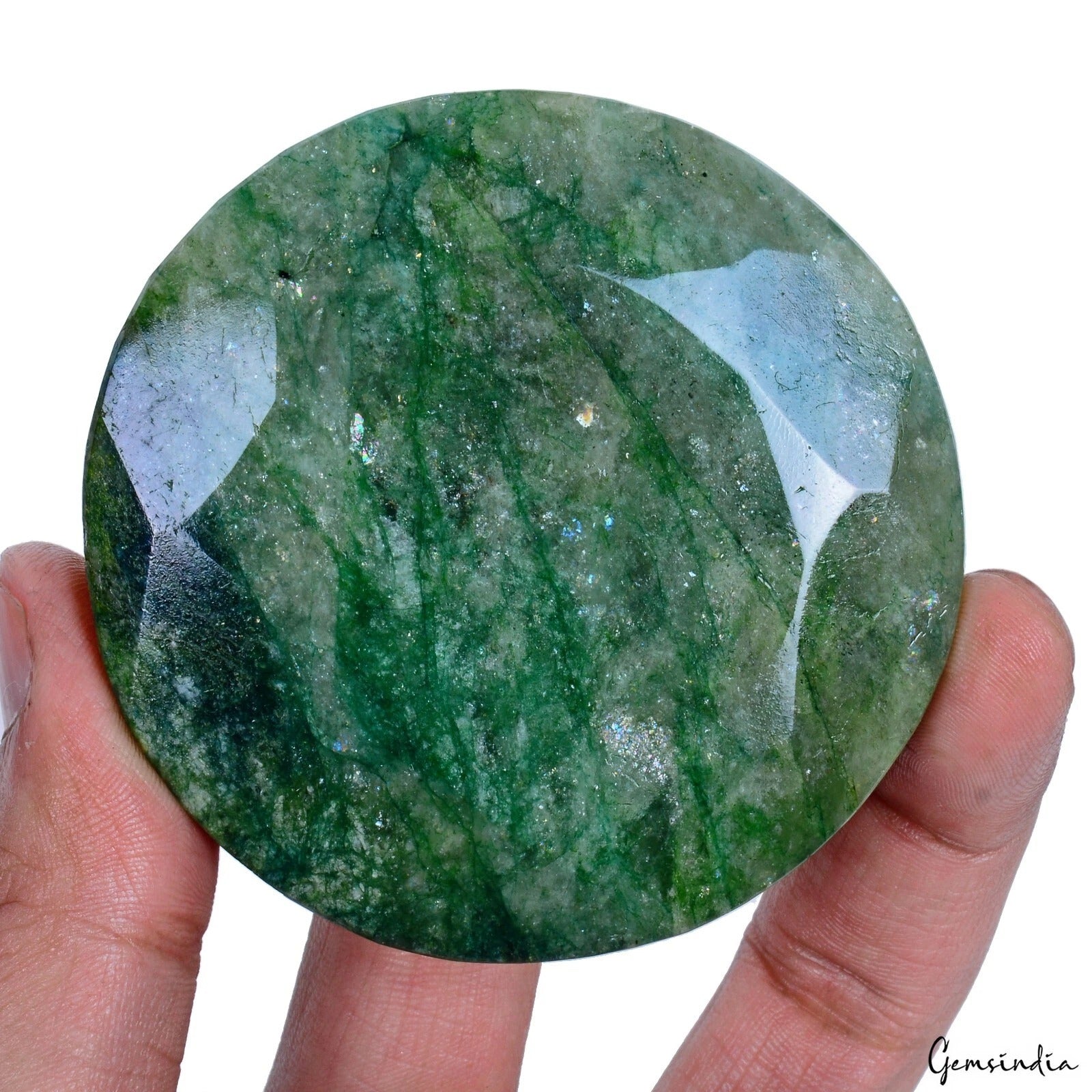 Emerald Loose Gemstone, Green — 71 x 25mm, 1130 Ct, Brazil