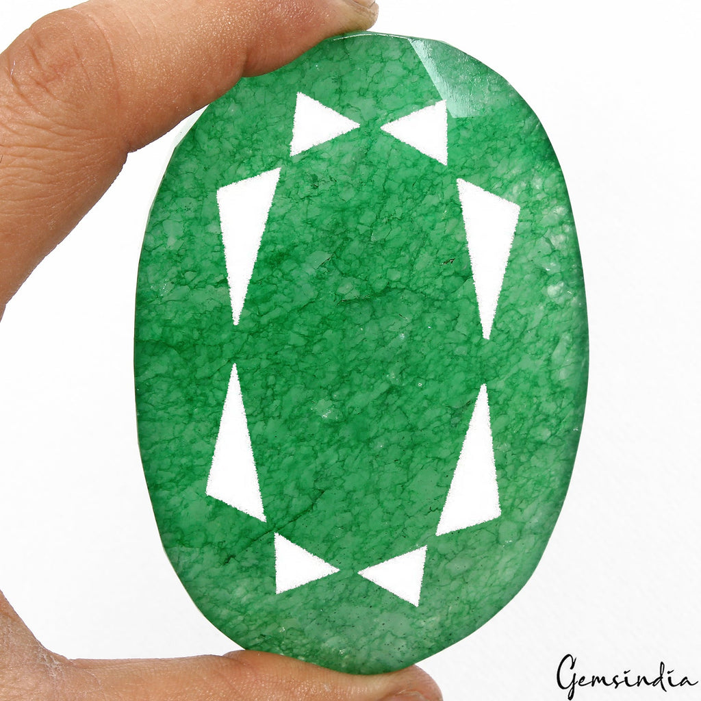 990 Cts Natural Brazilian Green Quartz Oval Faceted Huge Loose Earth mined Gem
