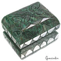 4550 Cts Natural Dark Green Emerald Baguette Cut both Side Carved Huge Loose Gem