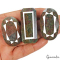 770 Cts/3 Pcs Natural Untreated Bi Color Ruby Kyanite Mixed Cut Loose Gems lot