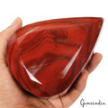 1344 Gram Natural Untreated Red Jasper Huge Pear Cut Loose Large Gemstone
