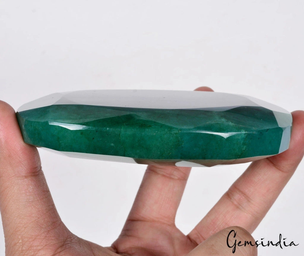 2160 Ct Natural Green Quartz Oval Cut Earth Mined Huge Size Brazilian Gemstone