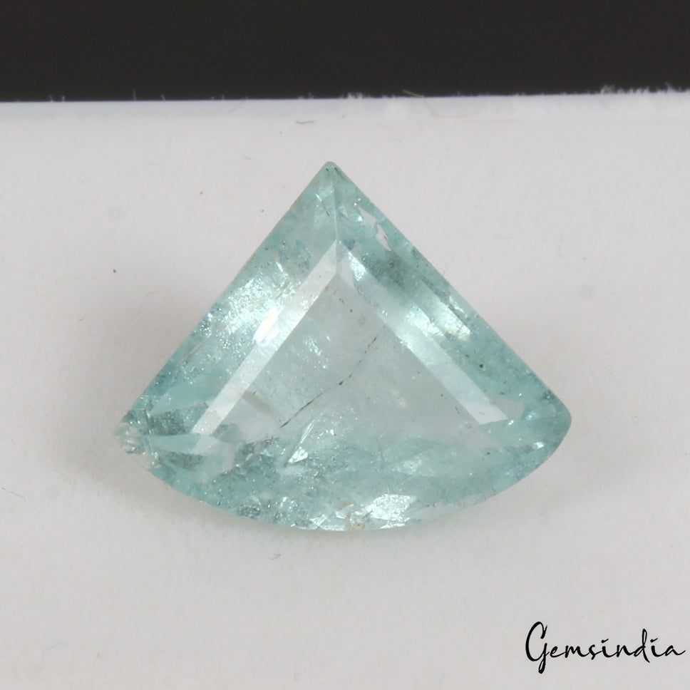 4.70Ct Natural Stunning Blue Aquamarine Fancy Cut Loose Unheated Brazil Gemstone