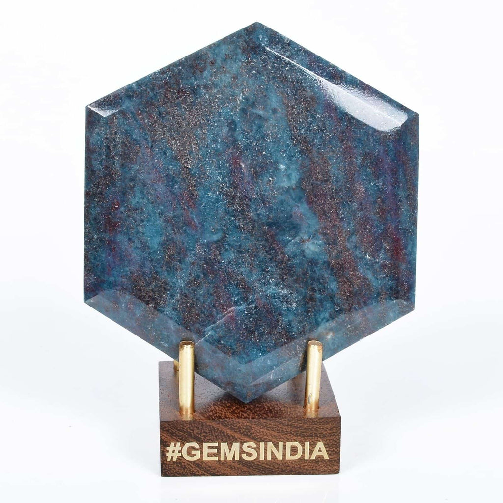 Ruby Kyanite Loose Gemstone, Untreated — 3.25x2.8x1.2 Inch, 1700 Ct (0.34 Kg), Madagascar