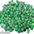206 Pcs Natural Emerald Top Green Faceted Cut Drilled Beads Gemstones~ 3000 Cts