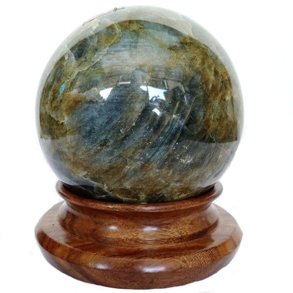3.85 Kilo Natural Labradorite Crystal Healing Mineral Polished Gemstone Sphere