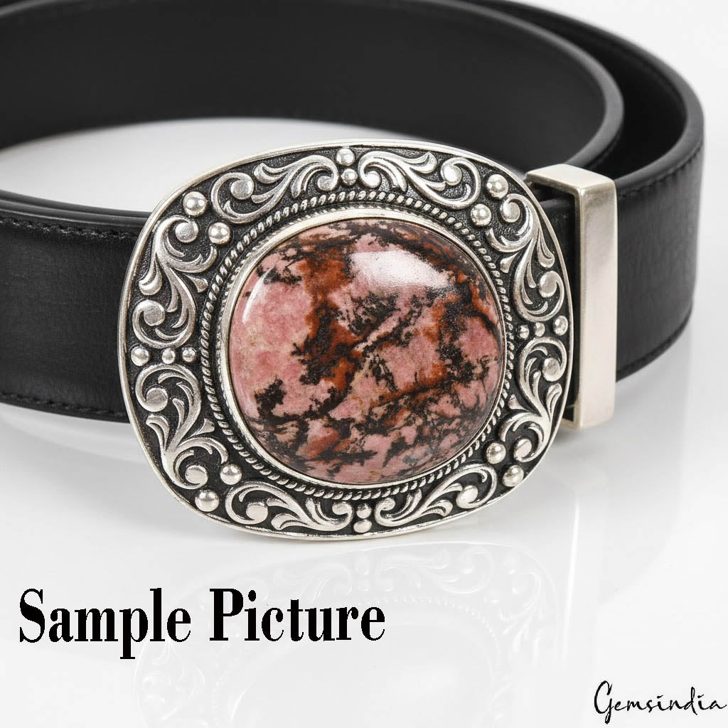 Rhodonite Cabochon, Untreated, Bi-Color — 55mm to 60mm, 2520 Ct, Australia