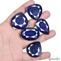Certified 720 Cts/5 Pcs Natural Blue Sapphire Mix Faceted Loose Gemstones Lot