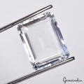 Aquamarine Loose Gemstone, Octagon cut, Untreated — 17x13x7 mm, 15.00 Ct, Brazil