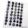 250.00 Ct Natural Blue Sapphire Mix Faceted Loose Ring Size Gemstone Lot 40 Pc