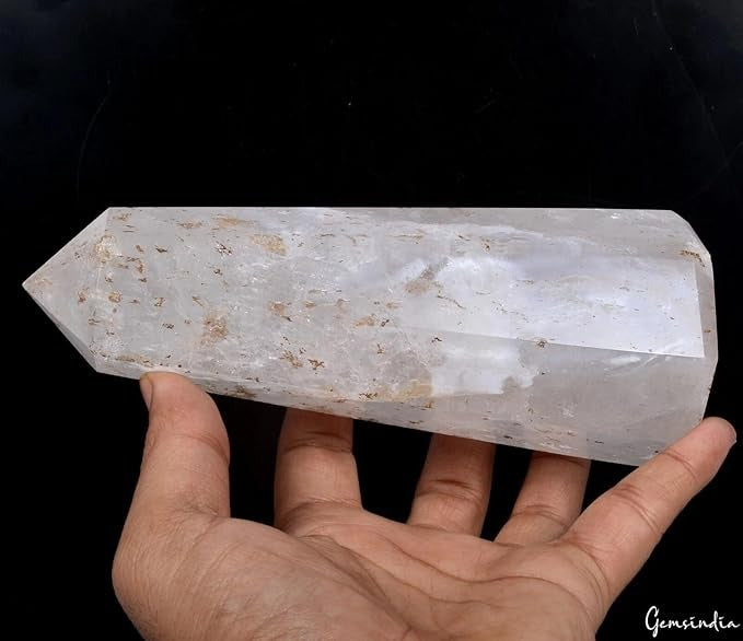 Quartz Sphere — 7x2.9 Inch, 0.96 Kg (4800 Ct), Madagascar