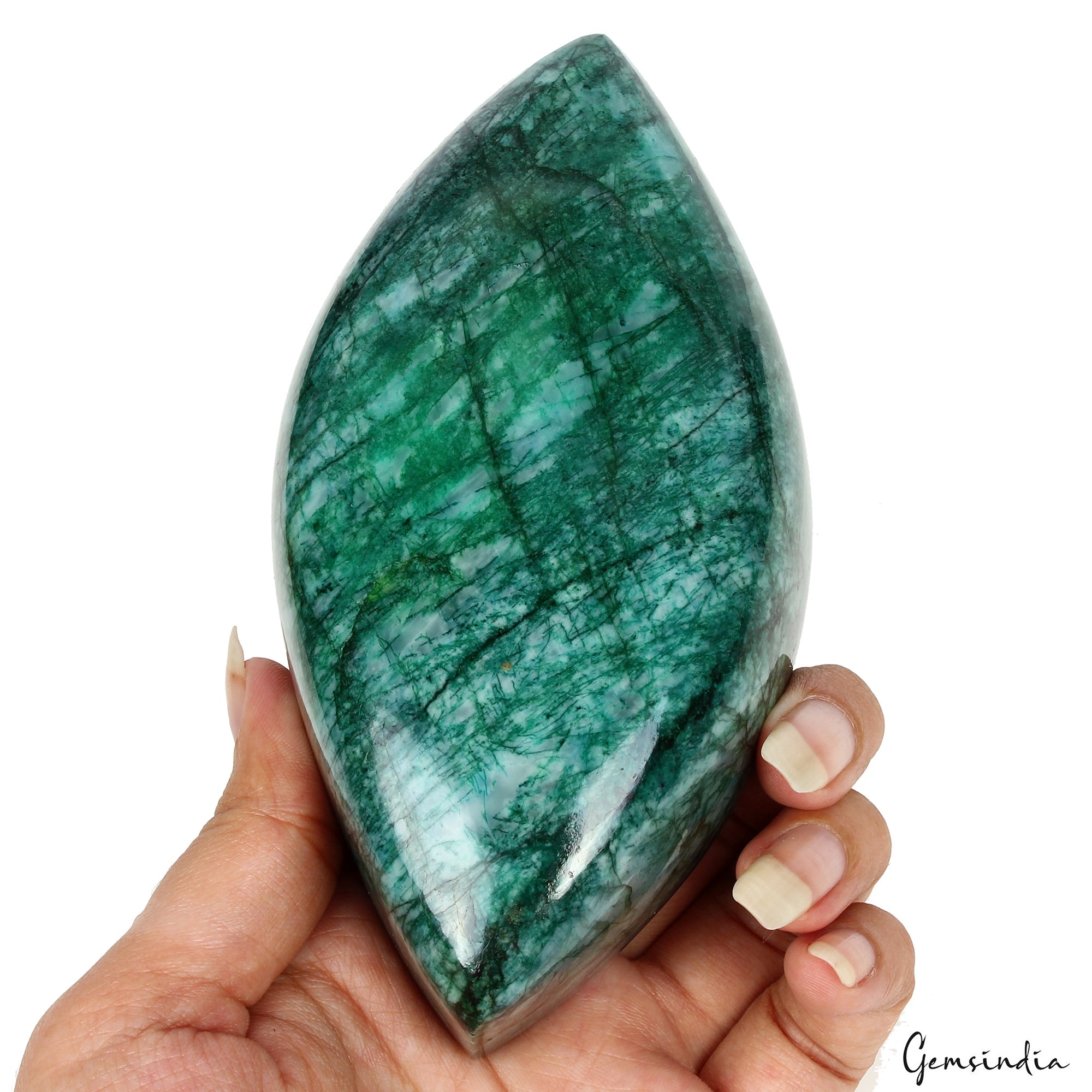 Certified 3570 Ct Natural Green Brazilian Emerald Marquise Cab Earth Mined Stone