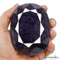 2940 Cts Natural African Dark Blue Sapphire Oval Cut Huge Museum Size Loose Gem
