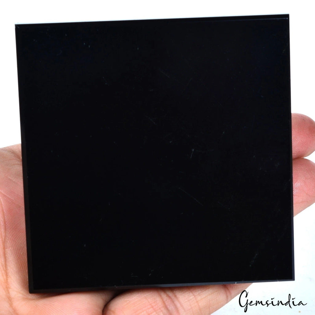 1365 Cts Natural Obsidian Pyramid Crystal Healing Mineral Positive Energy Gems