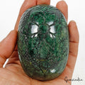 1700 Ct Natural Brazilian Dark Green Emerald Oval Cut Hand Carved Huge Loose Gem