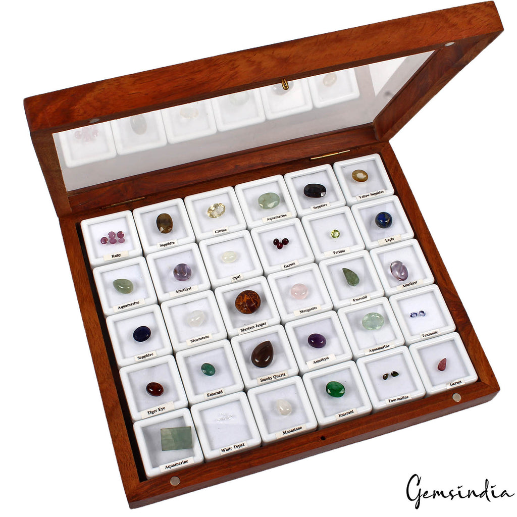 Sapphire Lot, Loose Gemstone, Color Enhanced, Multi Color — 41 Pieces, 2mm to 15mm, 102.20 Ct, India