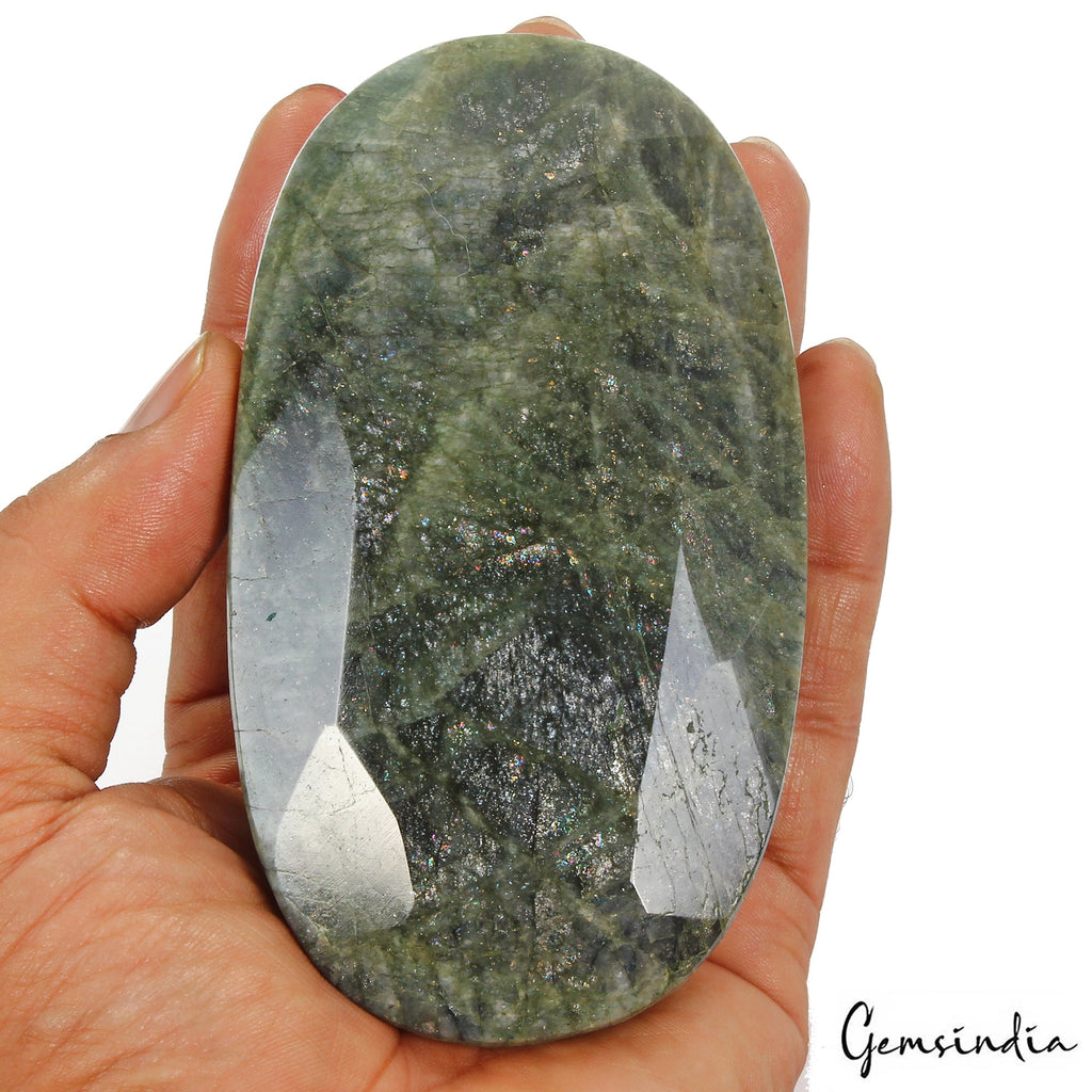2300 Ct Natural Green Brazilian Emerald Oval Cut Faceted Earth Mined Loose Gems