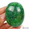 Certified 630 Ct Natural Green Brazilian Emerald Oval Cab Earth Mined Loose Gems