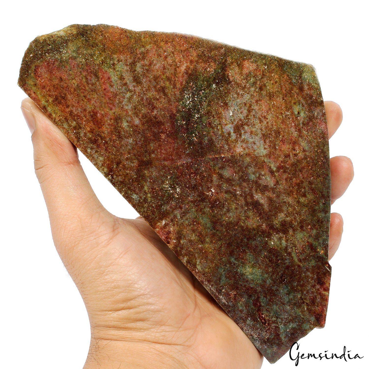 760 gram Ruby Kyanite Rough Slab Natural Untreated Crystal Display Specimen