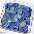 1.2 Kg Natural Blue Lapis Lazuli Oval Cabochon Loose 28- 55mm Gemstone Wholesale