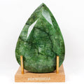 260 Ct Natural Green Brazilian Emerald Pear Faceted Earth Mined Museum Size Gems