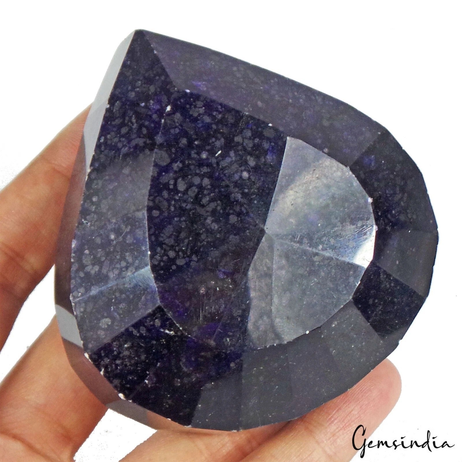 1500 Ct Natural Blue Sapphire Pear Faceted Earth Mined Museum Size Loose Gems