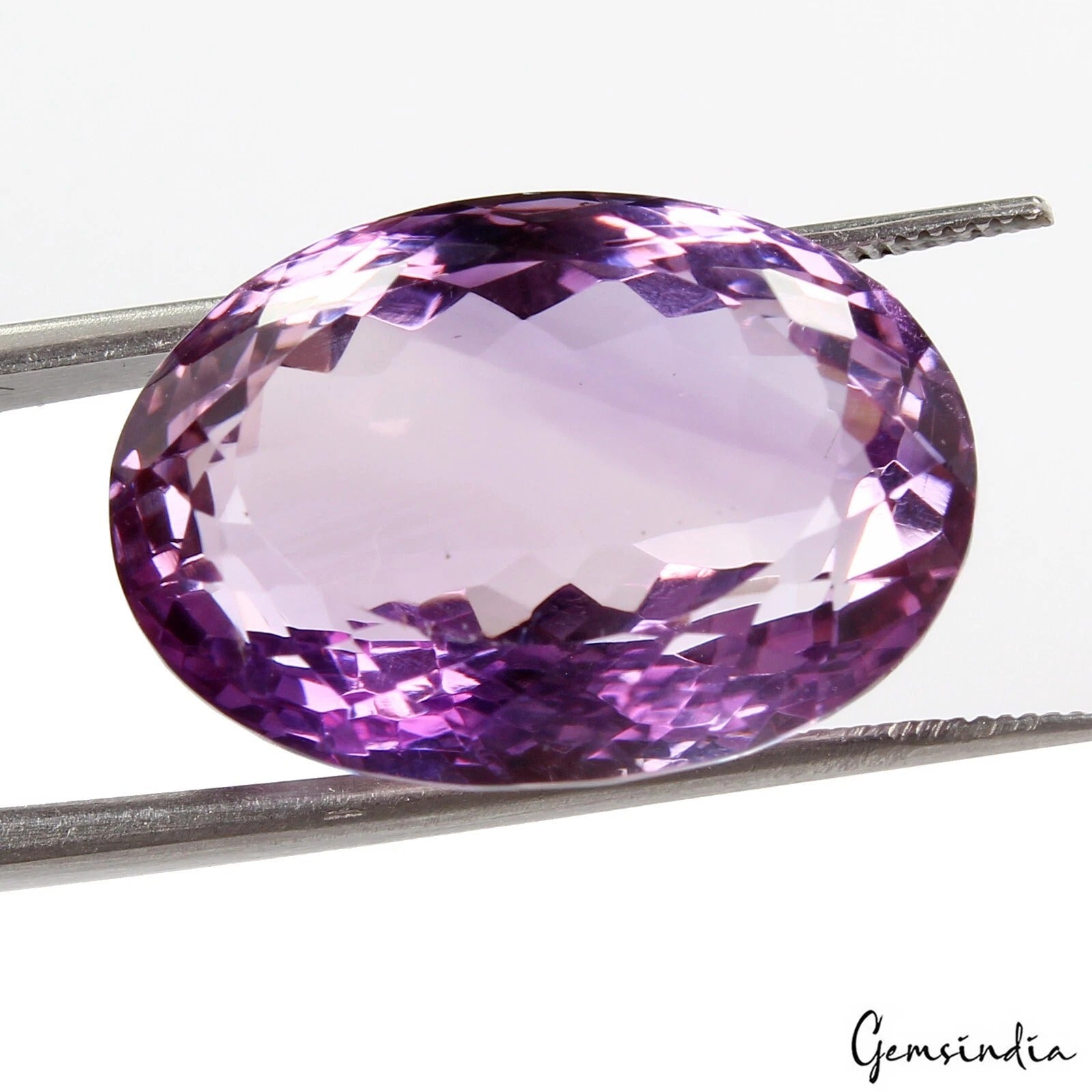 Amethyst Loose Gemstone, Untreated, Purple — 21x15x11mm, 26.10 Ct, Brazil