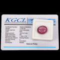 Certified 17.90 Cts Natural Pink Star Ruby Oval Cab Rare Loose Gem For Ring-RH