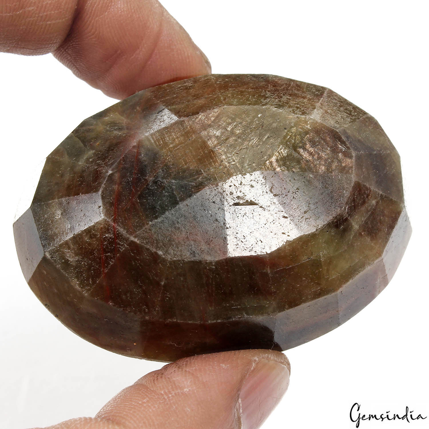 650 Ct Natural Brown Sapphire Oval Cut Faceted Earth Mined Huge Size Loose Gems