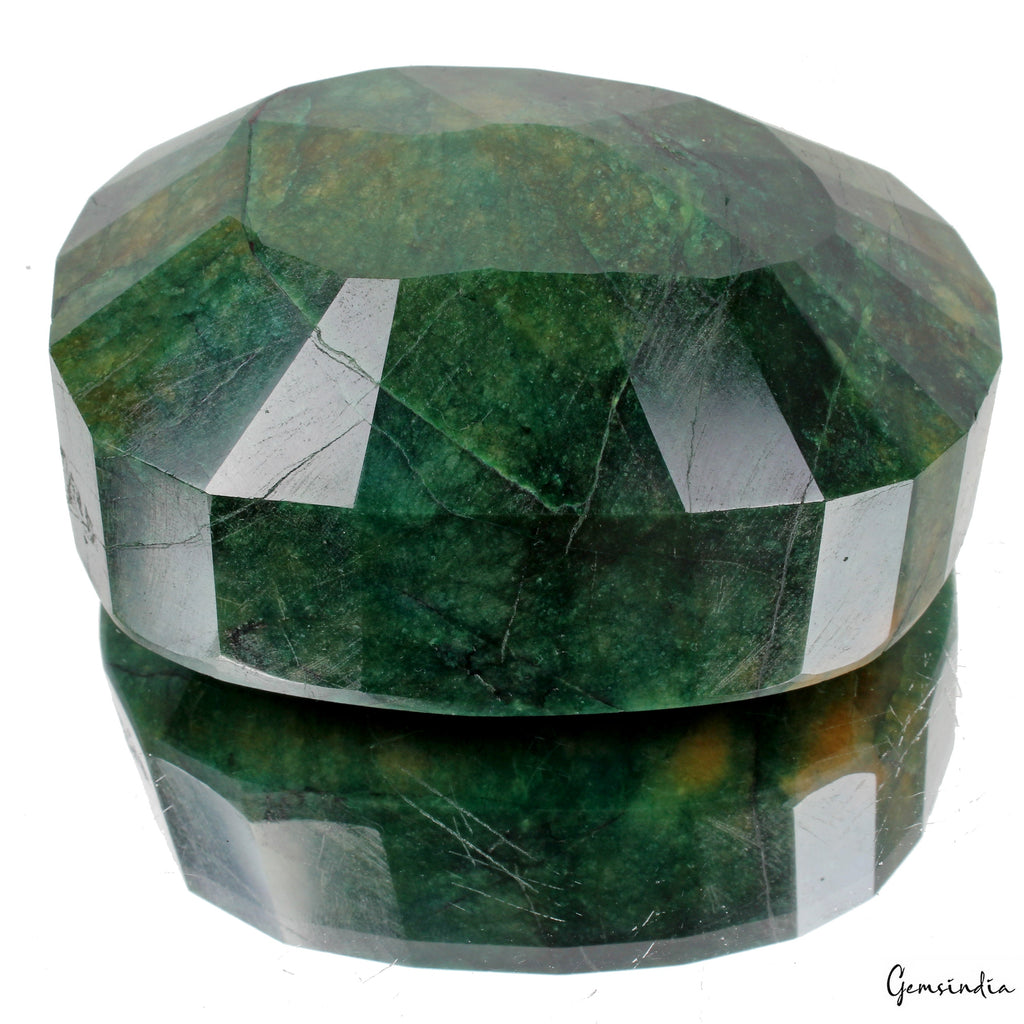 Fabulous Big Green Emerald Earth mined 4000 Ct Natural Huge Loose Brazilian Gem