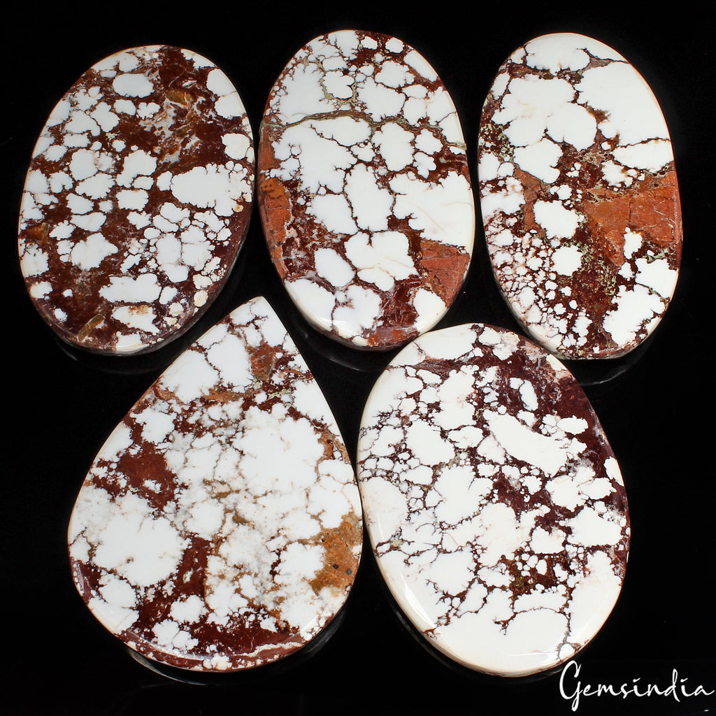 750 Ct Natural Untreated Nevada White Buffalo Turquoise Loose Pendant Size Gems