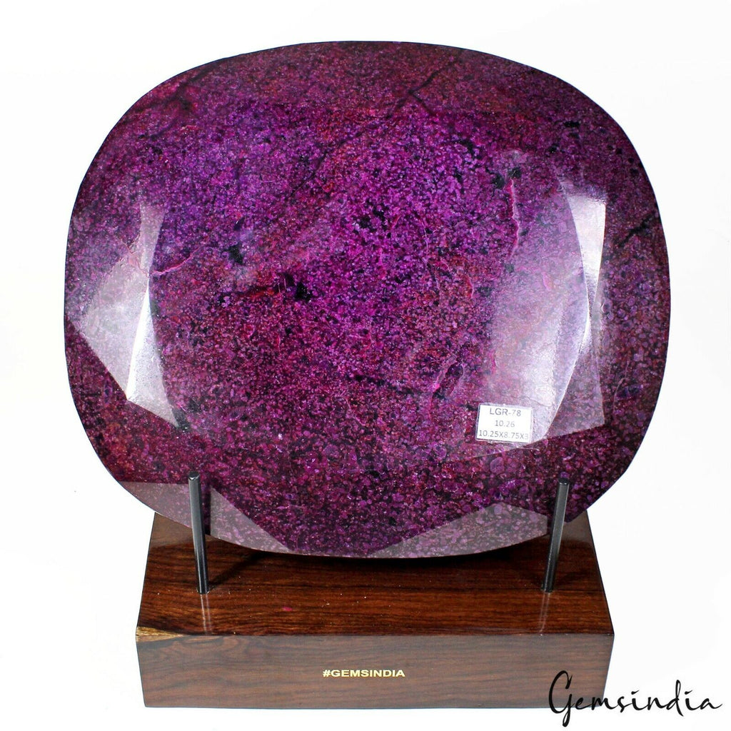 Ruby Loose Gemstone, Red — 10.2 Kg, Madagascar