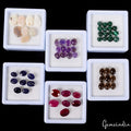 Ruby Lot, Loose Gemstone, Color Enhanced, Multi Color — 56 Pieces, 3mm to 12mm, 76.60 Ct