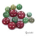 Ruby Lot, Loose Gemstone, Red — 13 Pieces, 8mm To 13mm, 130 Ct, Madagascar