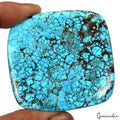 400 Ct Blue Spiderweb Turquoise Cushion Cab Arizona Museum Huge Size Loose Gems