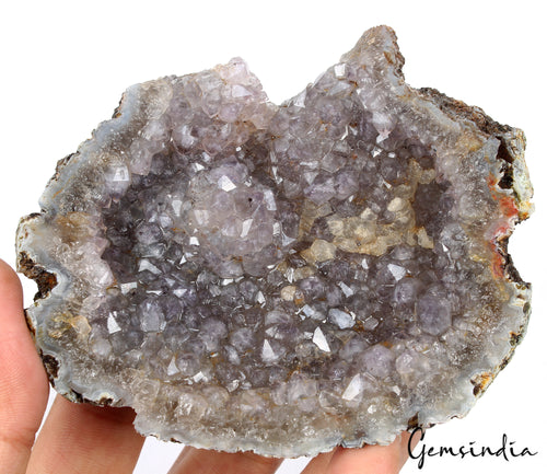 Amethyst Crystal Cluster, Untreated, Purple — 4x3.25x1.3 Inch, 240 Kg (1200 Ct), Uruguay