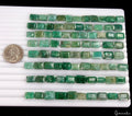 340 Ct/81 Pcs Natural Green Brazilian Emerald Mix Cut Loose Gems For Jewelry