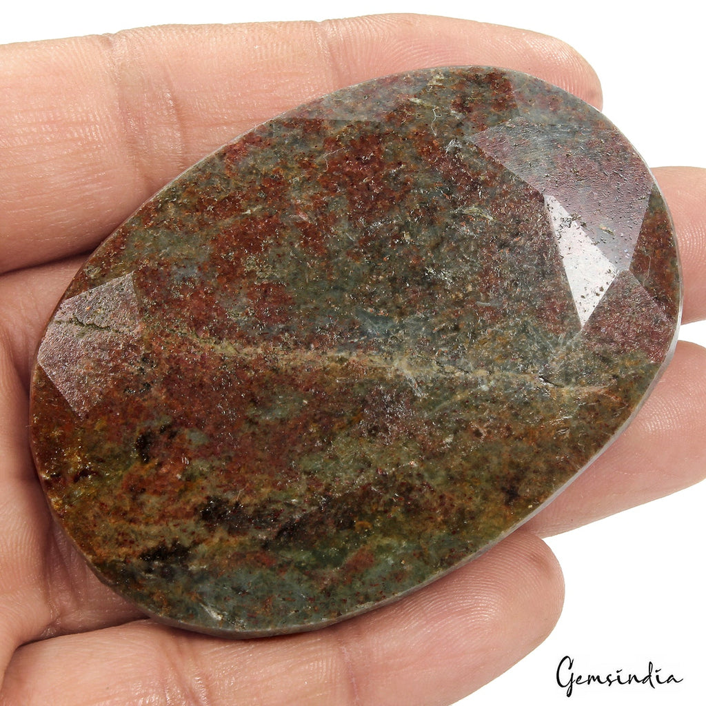 450 Ct Natural Untreated Ruby Kyanite Oval Cut Earth Mined Huge Size Gemstone