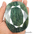 2490 Carat Natural Huge Green Emerald Earth-Mined Museum Size Oval Cut Gemstone