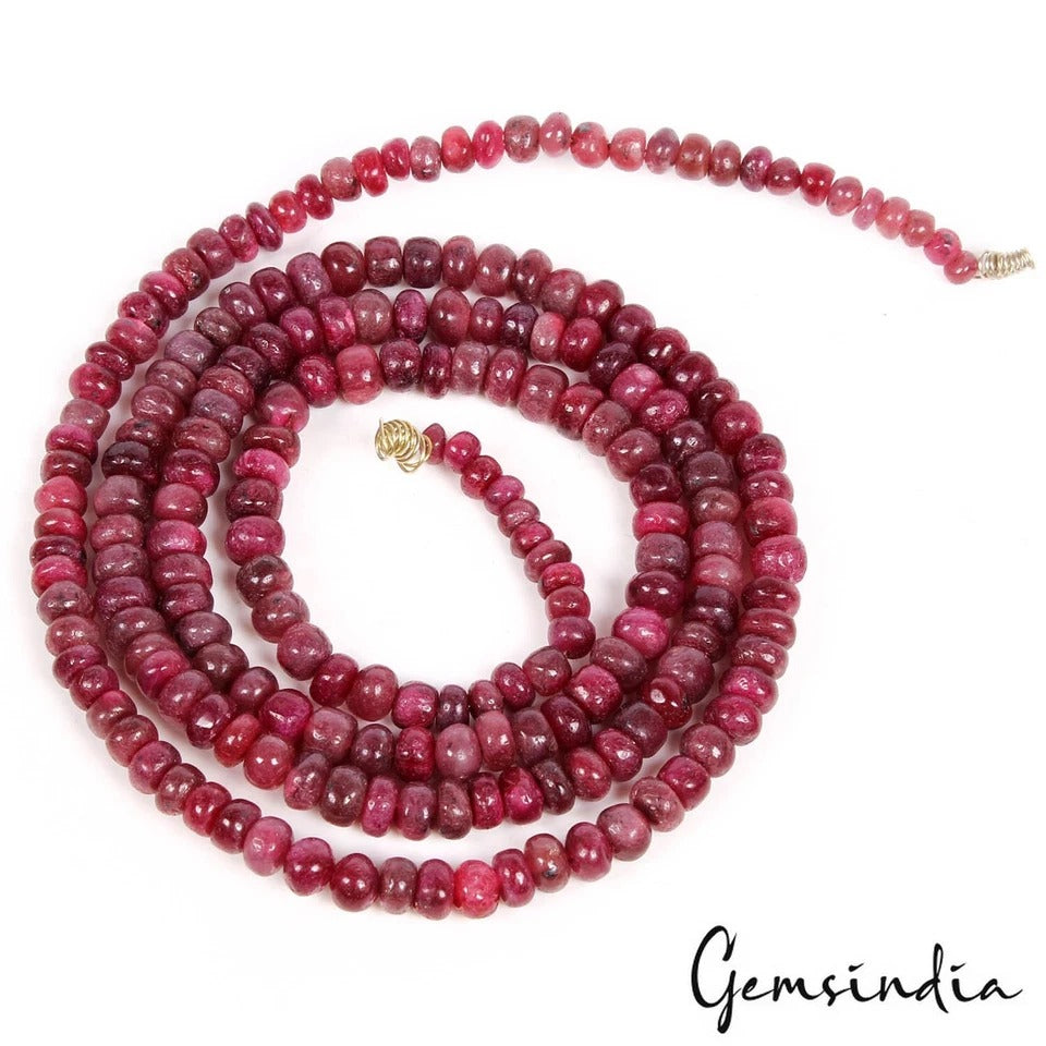 Ruby Loose Gemstone, Red — 31", 360 Ct