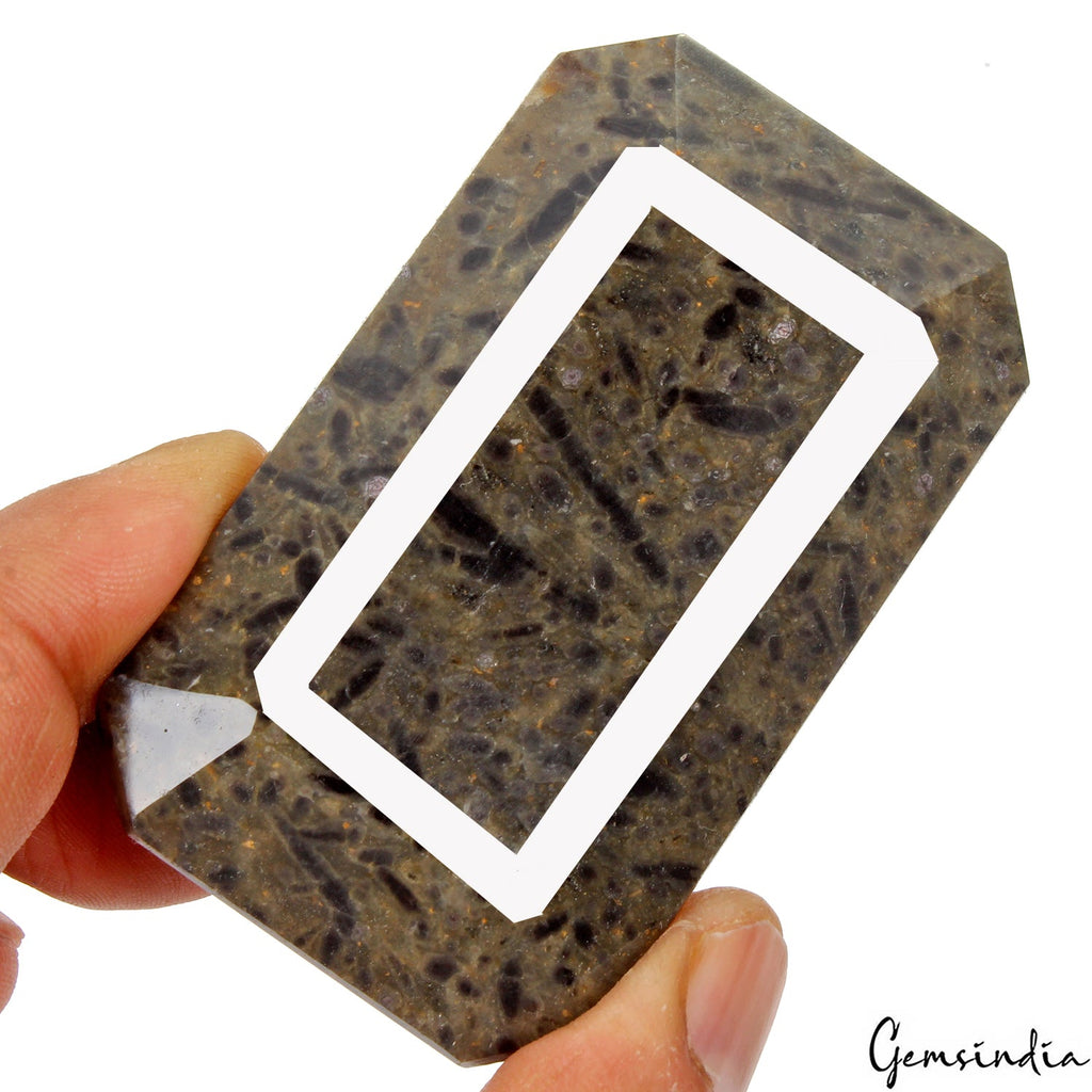 850 Ct Natural Leopard Sapphire Octagon Faceted Earth Mined Untreated Loose Gems
