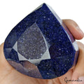 1980 Cts 100% Natural Blue Sapphire Treated Huge Museum Size Pear Cut Gemstone