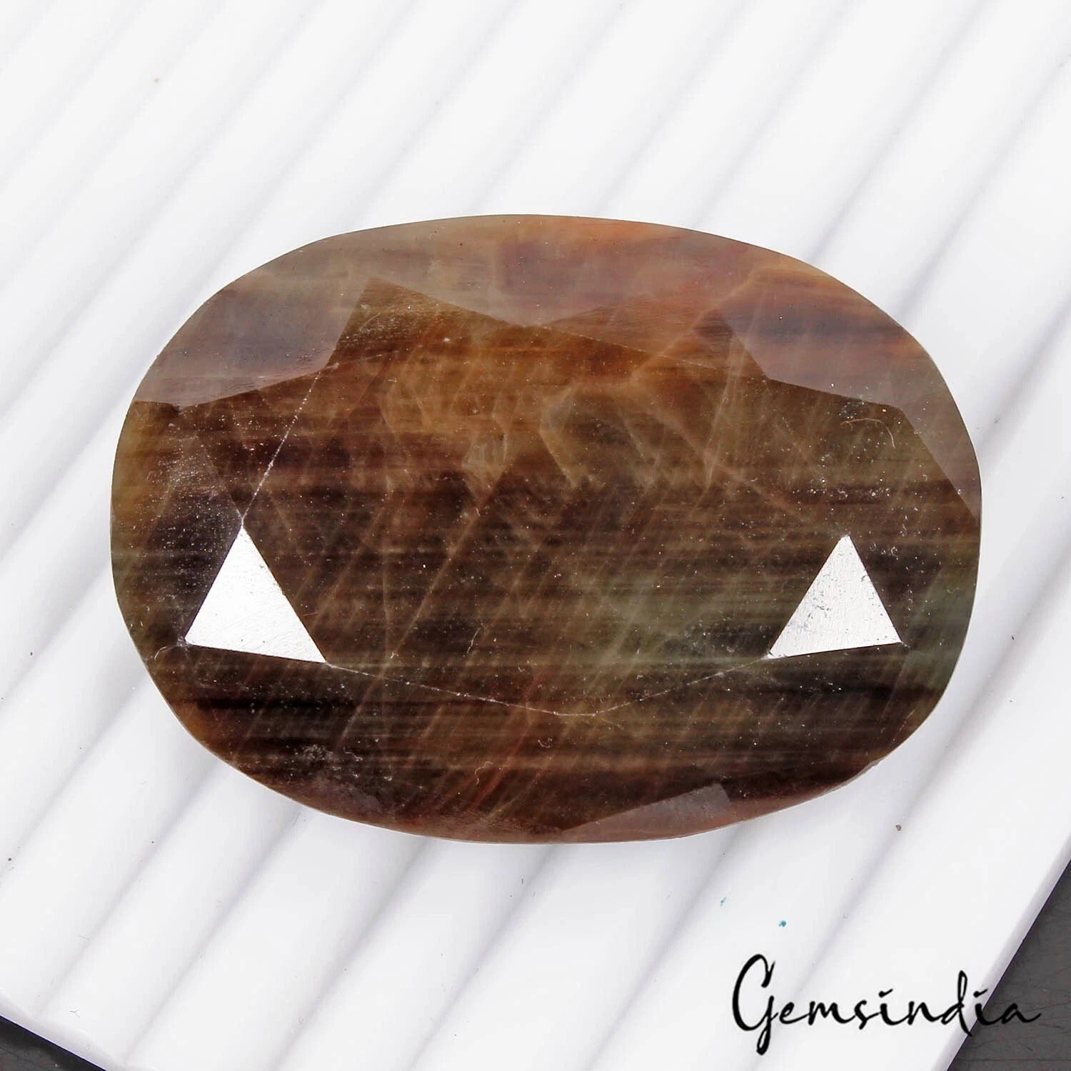 450 Ct Natural Untreated Brown Sapphire Oval Cut Faceted Earth Mined Huge Gems